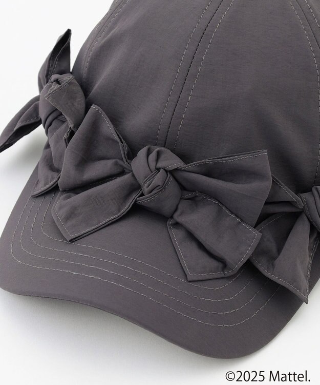 ANY 【Barbie(TM)】リボンキャップ チャコール