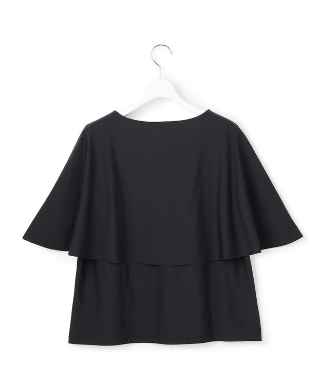 ICB 【先行予約・WEB限定カラーあり】マットスキューバ ケープデザインカットソー ブラック