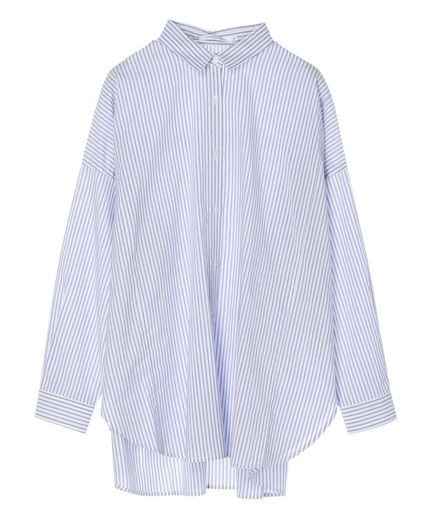 AMERICAN HOLIC 接触冷感バックギャザーシャツ Stripe