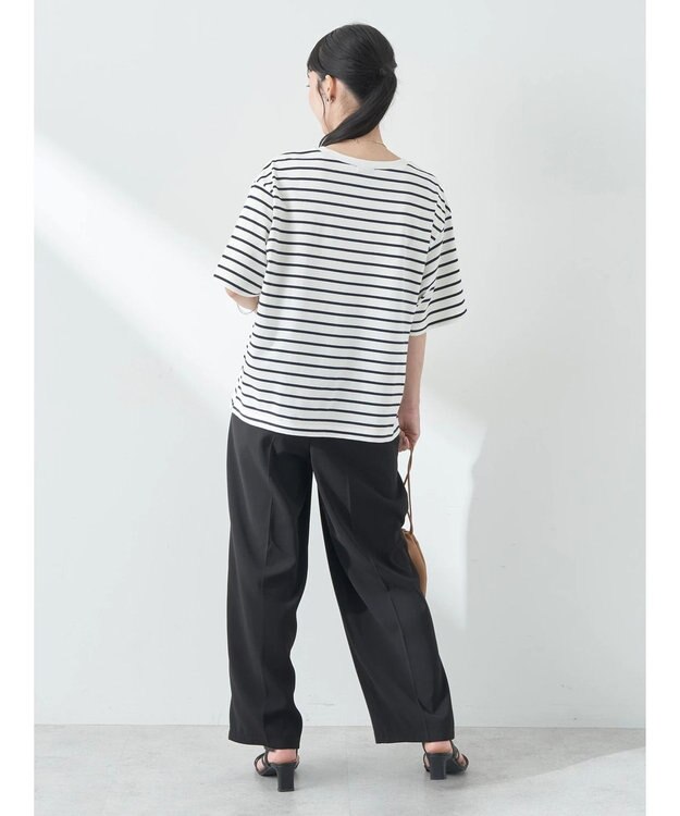 earth music&ecology ＢＯＸ　Ｔシャツ Border