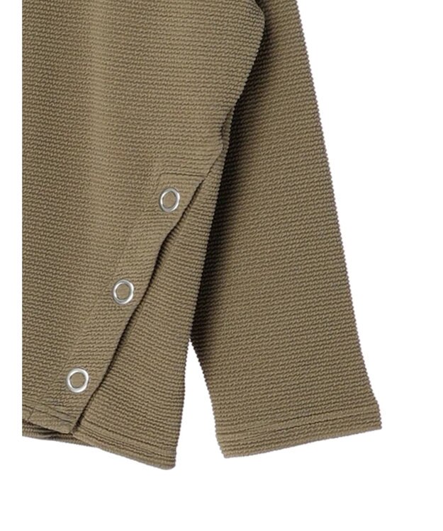 CRAFT STANDARD BOUTIQUE サイドリングボタンプルオーバー Khaki