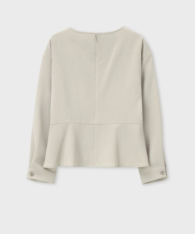 Paul Smith オケージョンセットアップ ブラウス グレイッシュベージュ