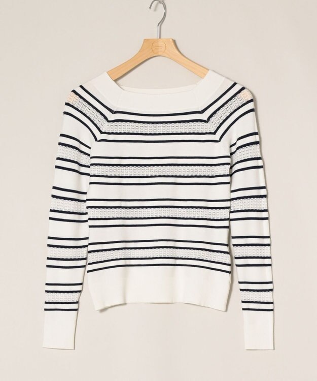 ONWARD Reuse Park 【組曲】ニット春夏 ホワイト