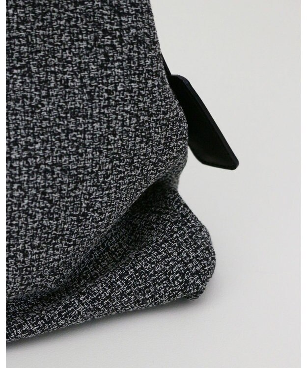 MORROW by thank 【A4サイズ収納可/軽量】DREW W トートバッグ ブラック　ミックス