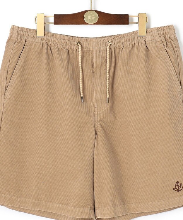 J.PRESS MEN 【NYUZELESS】コットンコーデュロイスウィム ショーツ ベージュ系