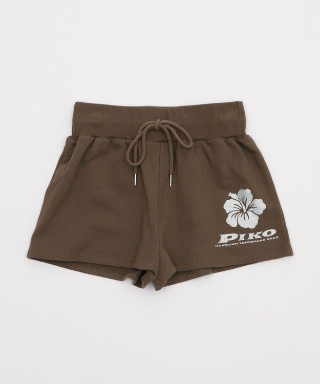 WEGO 【ウエストゴム】別注PIKOショートパンツ ブラウン