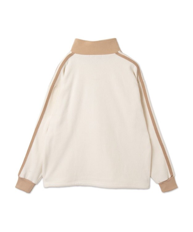 WEGO 【ユニセックス着用ITEM】USPOLOフリースハーフジッププルオーバー ホワイトその他