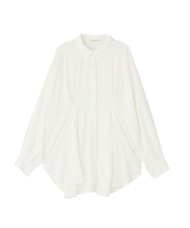 Green Parks ウエストタックシャツチュニック Ivory