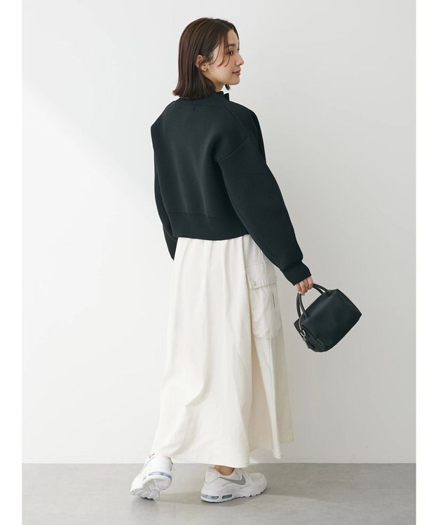 Green Parks ・ＳＵＧＡＲ　ＳＰＯＯＮ　ミリタリーフレアスカート Ivory