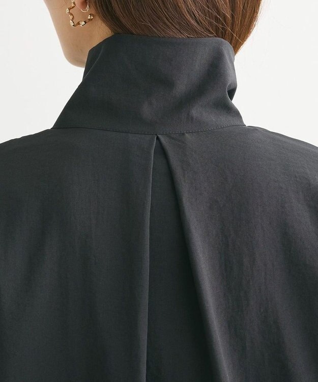 Green Parks ライトＺＩＰシャツブルゾン Black