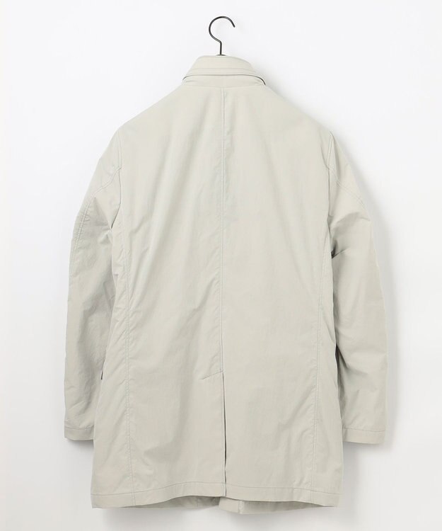 JOSEPH ABBOUD 【25SS・7ポケット/軽量/ECO撥水/インフード】ライトマイクロリップピーチ コート アイボリー系