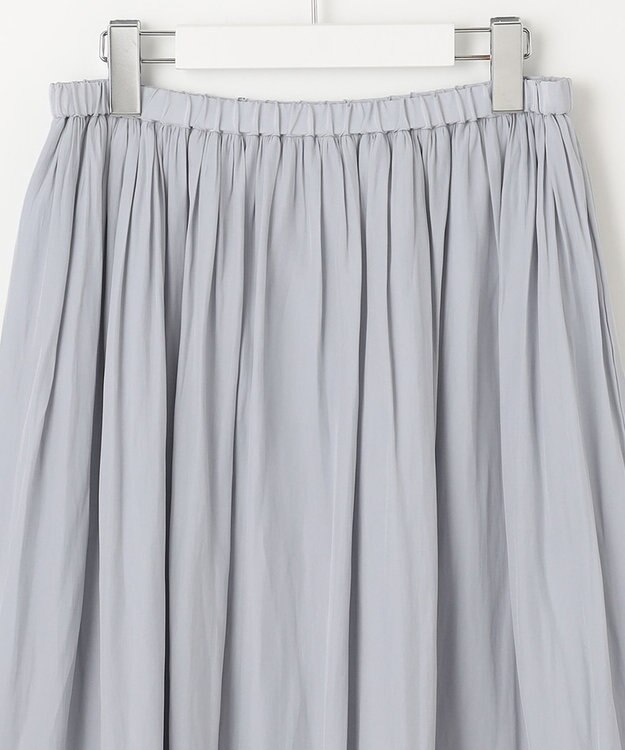 J.PRESS LADIES 【洗える】 Dyed Dechine Air Flow スカート サックスブルー系