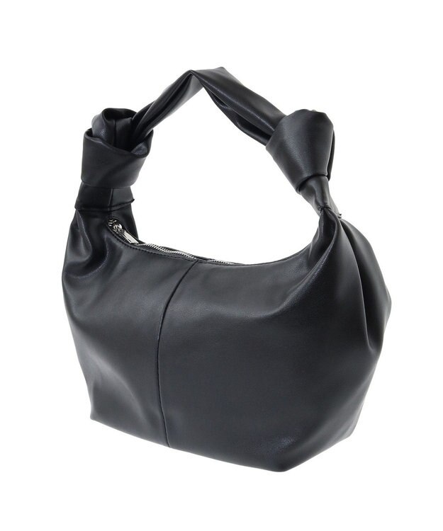 AMERICAN HOLIC ハンドルデザイン合皮BAG Black