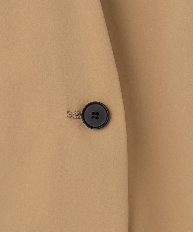 ICB 【接触冷感・UVカット・撥水・洗える】 プルーフ4WAYタフタ ノーカラージャケット コルク系