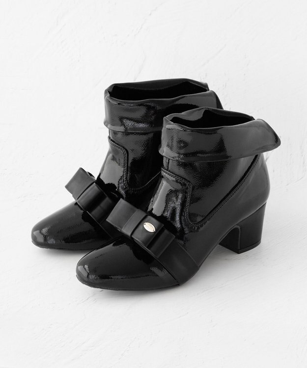 TOCCA 【晴雨兼用】STEP OF RIBBON 2WAY RAINBOOTS レインブーツ ブラック系