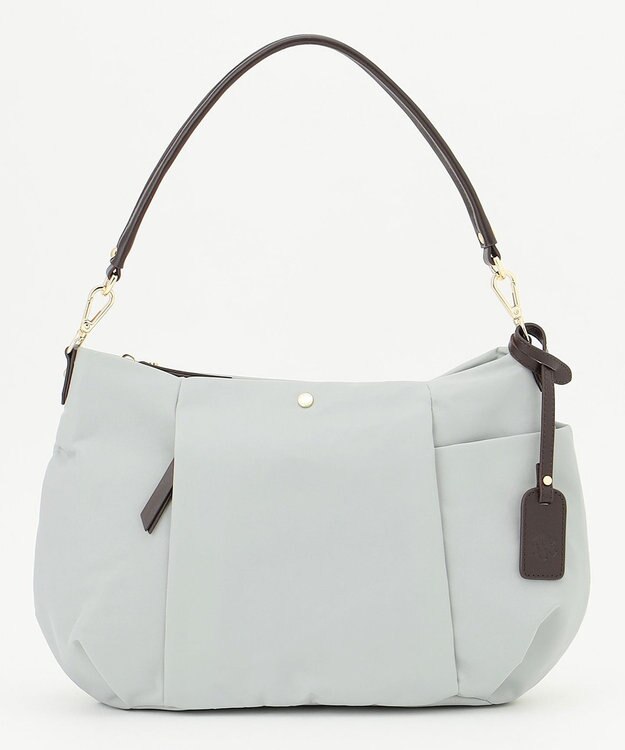 J.PRESS LADIES 【新色登場！・WEB限定カラーあり・2way】ナイロン ショルダー バッグ ライトグリーン系