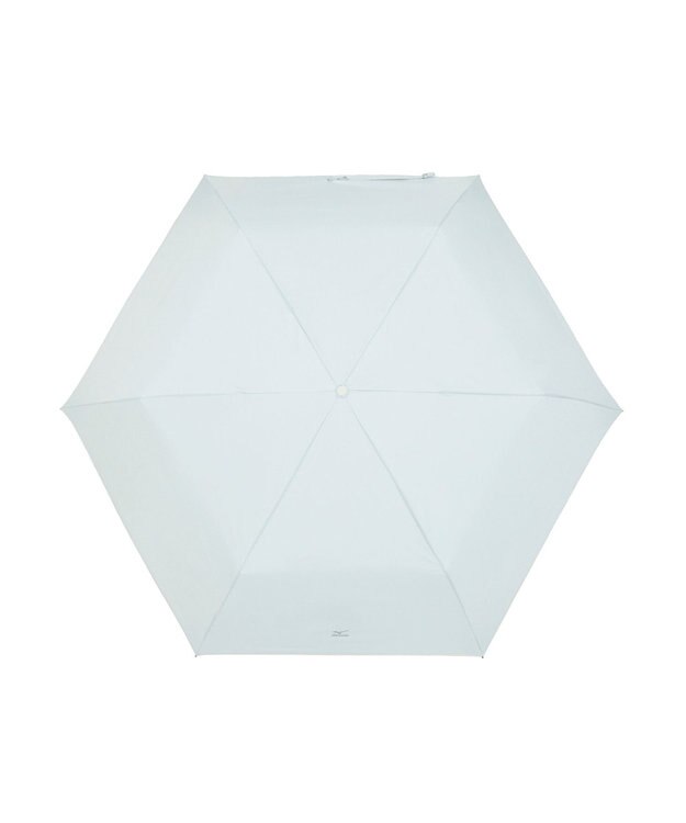 MOONBAT MIZUNO  (ミズノ) 無地 ロゴ 日傘 折りたたみ傘 パラソル 晴雨兼用 ユニセックス  軽量 一級遮光 遮熱効果 遮光率100% UV遮蔽100% ペールスカイ