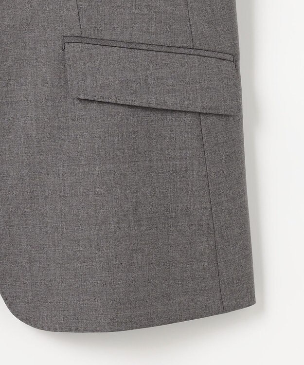 J.PRESS LADIES L 【セットアップ対応】BAHARIYE SOLID テーラード ジャケット ミディアムグレー系