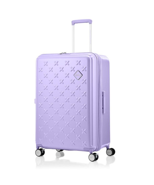 Samsonite アメリカンツーリスター スーツケース 102L(/112L) パクストラ スピナー75 PAXTRA ライラック