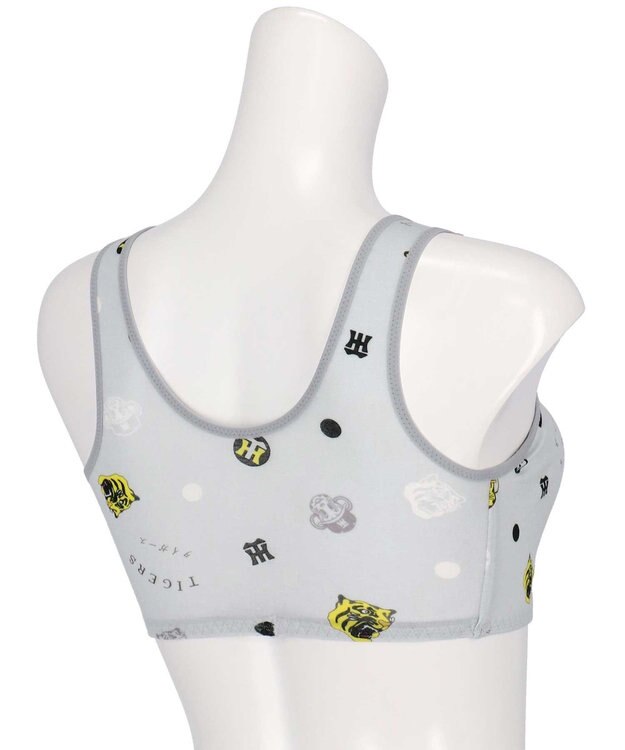 une nana cool MADE WITH 阪神タイガース ナイトアップブラ GY