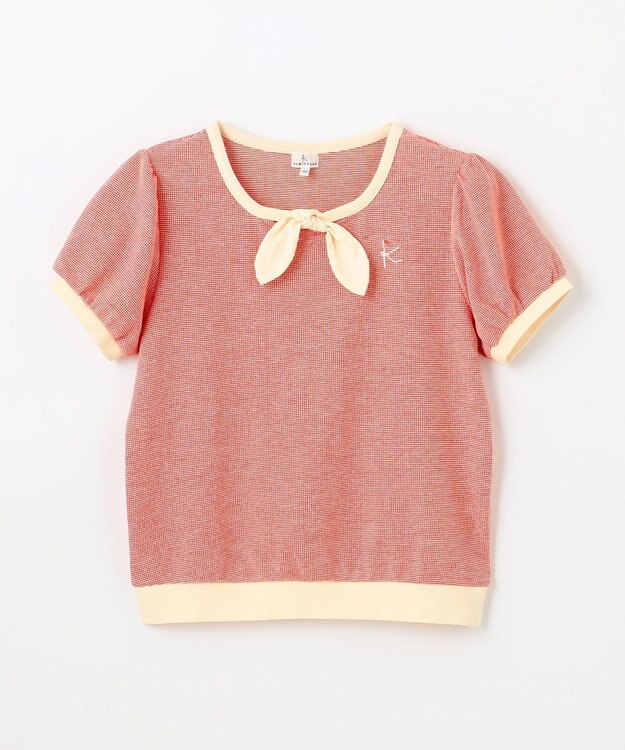 組曲 KIDS 【150-160㎝】マリンカノコ Tシャツ レッド