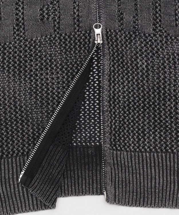 WEGO ヴィンテージウォッシュメッシュパーカー スミクロ