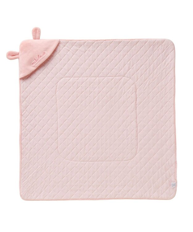 MIKI HOUSE HOT BISCUITS 【ミキハウス】 マイクロファー アフガン ピンク