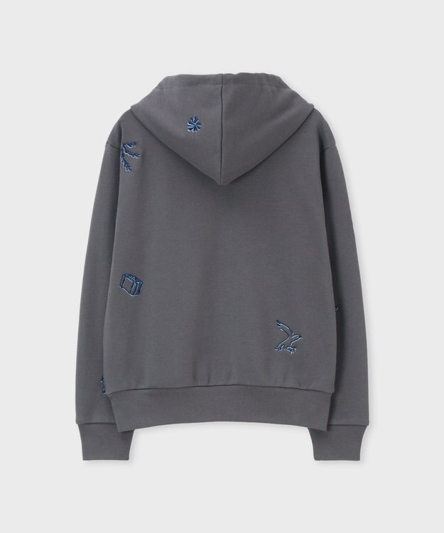 Paul Smith エンブロイダリー デザイン パーカ スチールグレー