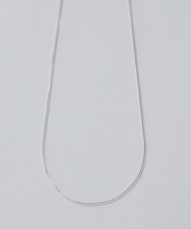 Phoebe 【SV925】シルキーシャインベネチアンチェーンネックレス シルバー