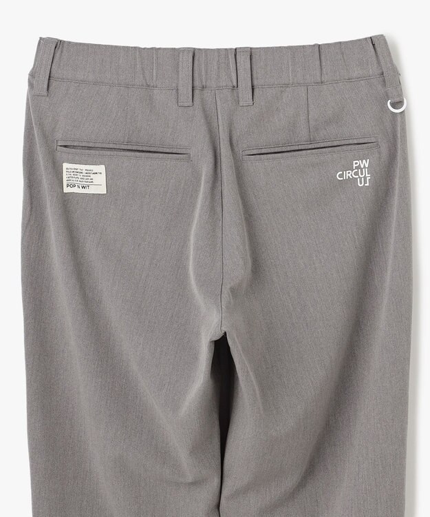 PW CIRCULUS 【MEN】ウールライク テーパードパンツ  ゴルフ グレー系