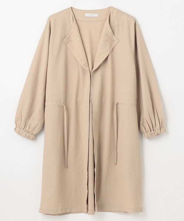 ANY 【UVケア・接触冷感・洗濯機可】ドロストピケ カーディガン ベージュ