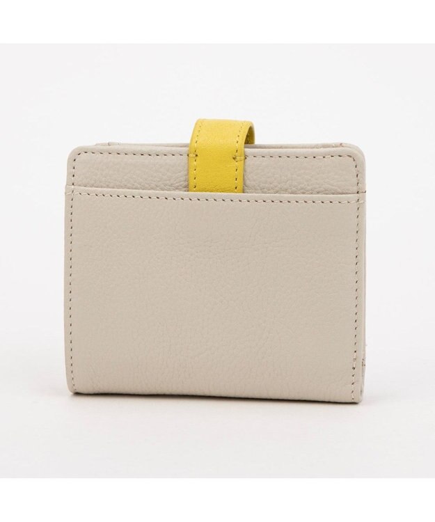 UNBILLION アトランタ ATLANTA / 牛革二つ折りカラーコンビウォレット アイボリー