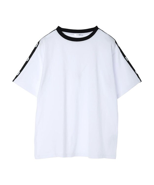 Green Parks ＥＧＯＩＳＴ　袖ロゴラインプルオーバー Off White