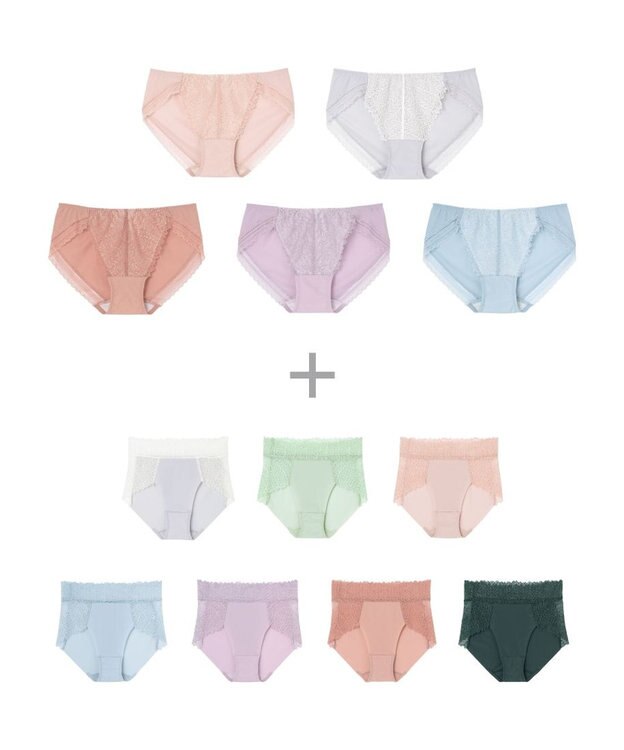 une nana cool 【2025年 HAPPYBAG】さあ、わたしショーツ3枚セット WH