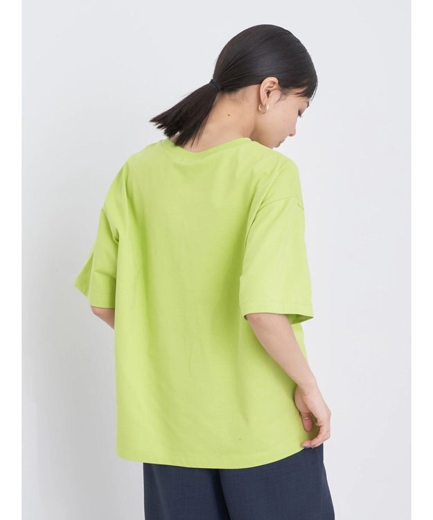 earth music&ecology ＢＯＸ　Ｔシャツ Yellow