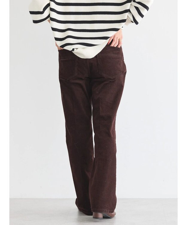 AMERICAN HOLIC コーデュロイフレアパンツ Brown