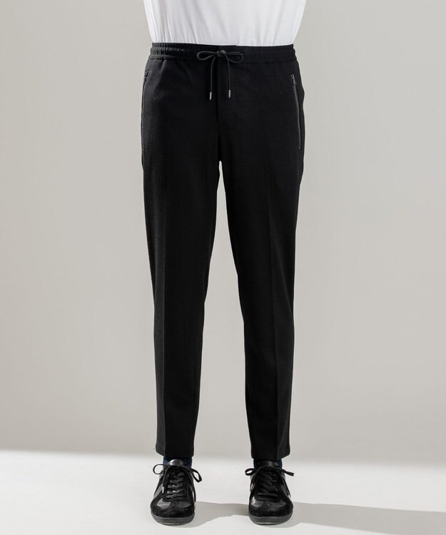 JOSEPH HOMME FINE WOOL PONTI / PEGG EASY ブラック系