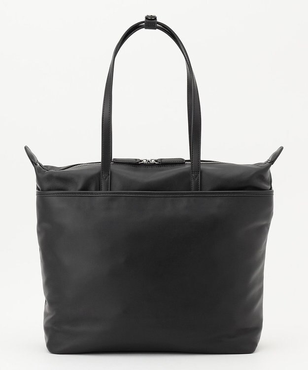 Y'SACCS イタリアンシープ　ビッグトート ブラック