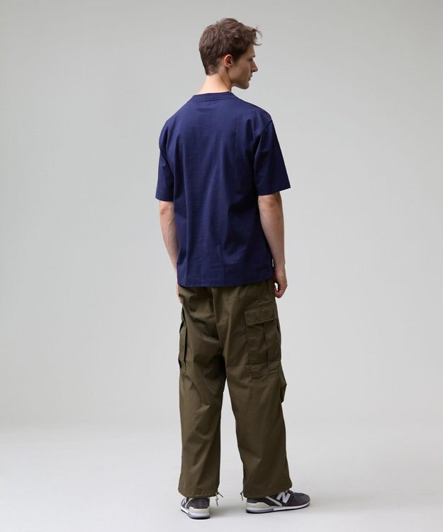 J.PRESS MEN 【J.PRESS ORIGINALS】【UNISEX】Stretch Weather Cloth Easy Cargo Trousers カーキ系