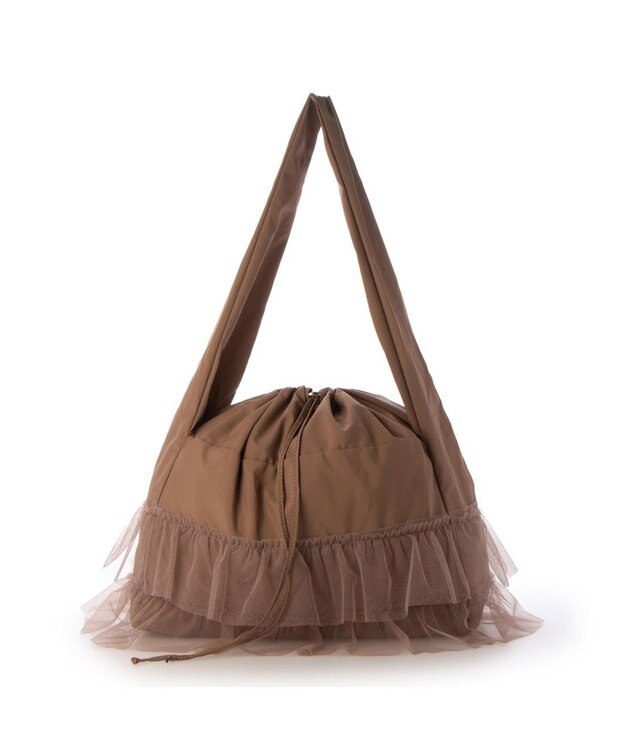 UNBILLION カシュカシュ cachecache / シフォンフリルショルダー オーク