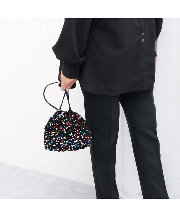 UNBILLION cachecache ベルベットスパンコールドロストバッグ ミックス