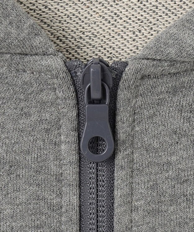 J.PRESS KIDS 【140-170cm】ロゴ入り パーカー ライトグレー系