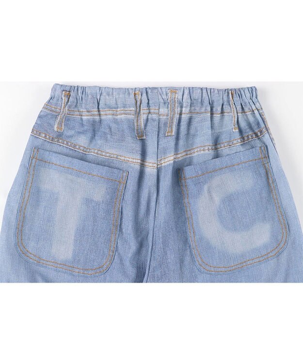 tsumori chisato SLEEP ツモリチサト ボトムス 8分丈 ルームウェア レディース UOT159 /ワコール ブルー