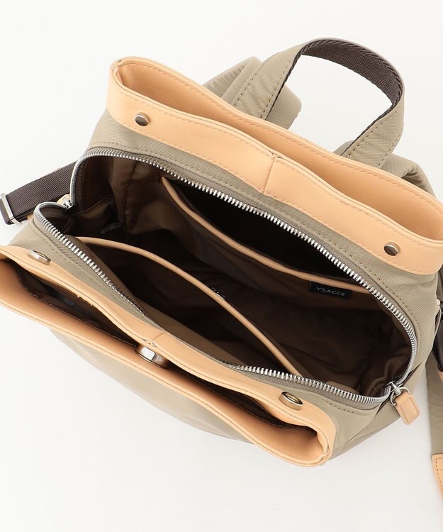 Y'SACCS トラベル ホライズンミニリュック ベージュ