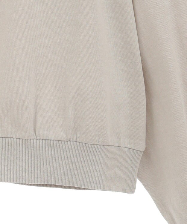 Green Parks ピグメントボートネックプルオーバー Ecru