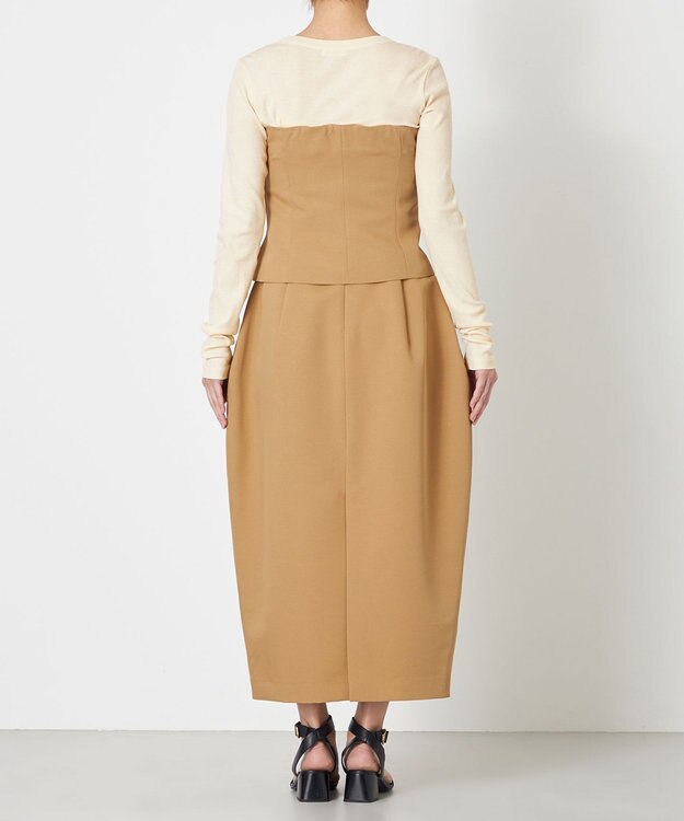 NAVE 【Nave・セットアップ可/洗える/吸水速乾】ドライチノ ビスチェ キャメル系