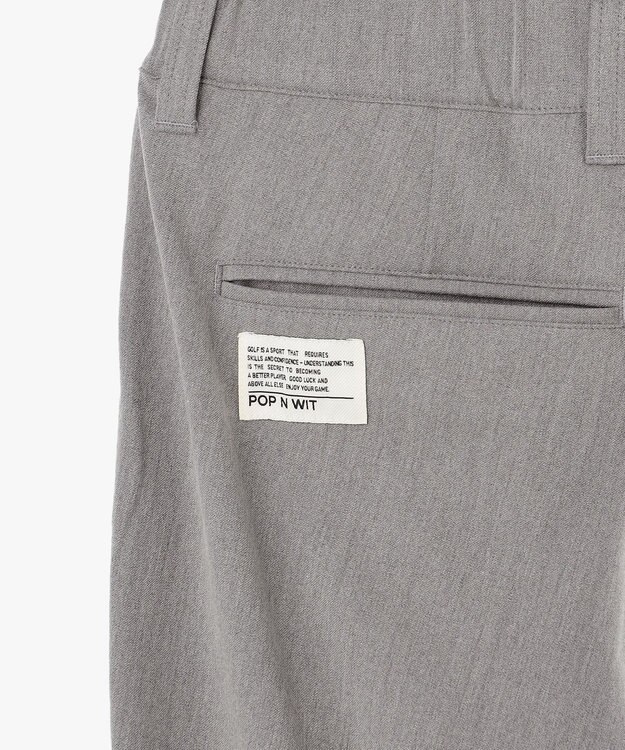 PW CIRCULUS 【MEN】ウールライク テーパードパンツ  ゴルフ グレー系