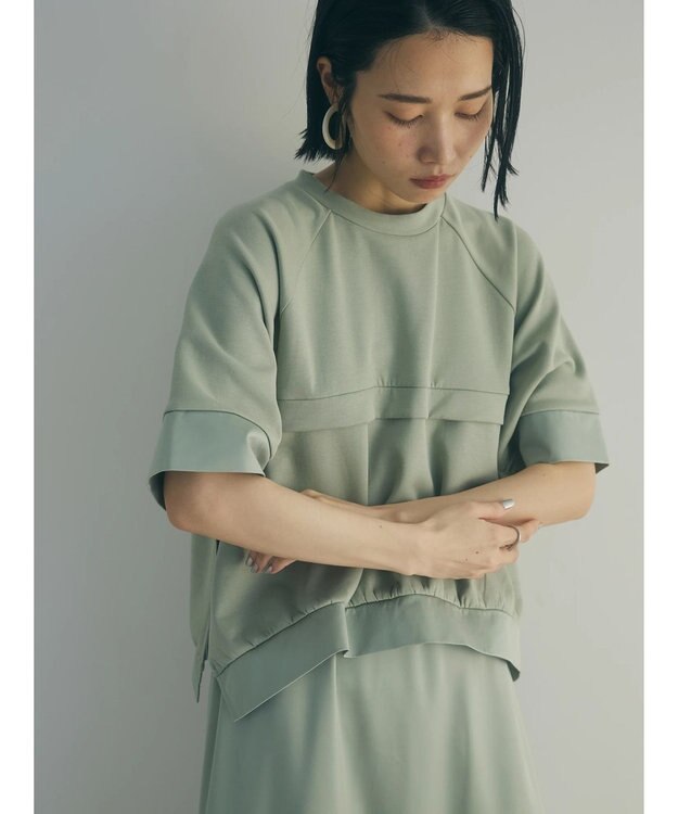 Green Parks armonia．カットレイヤードワンピース Mint