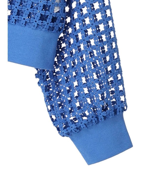 Green Parks ・ＳＵＧＡＲ　ＳＰＯＯＮ　ハナレースカーディガン Blue