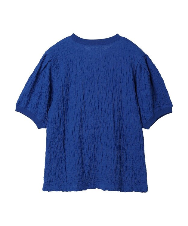 Green Parks 表面カットリブドッキングプルオーバー Blue